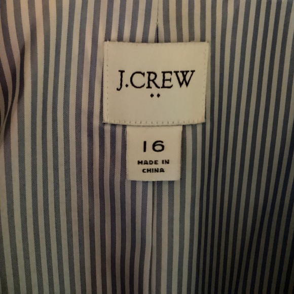 J Crew Camel Blazer | Gold Buttons | Silk Lined - Picture 2 of 3